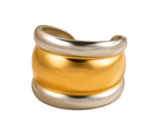 Two-Tone Statement Ring