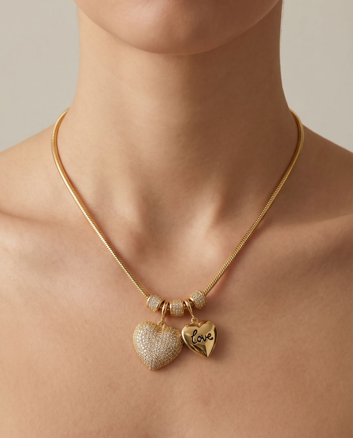 Forever Love Locket Necklace