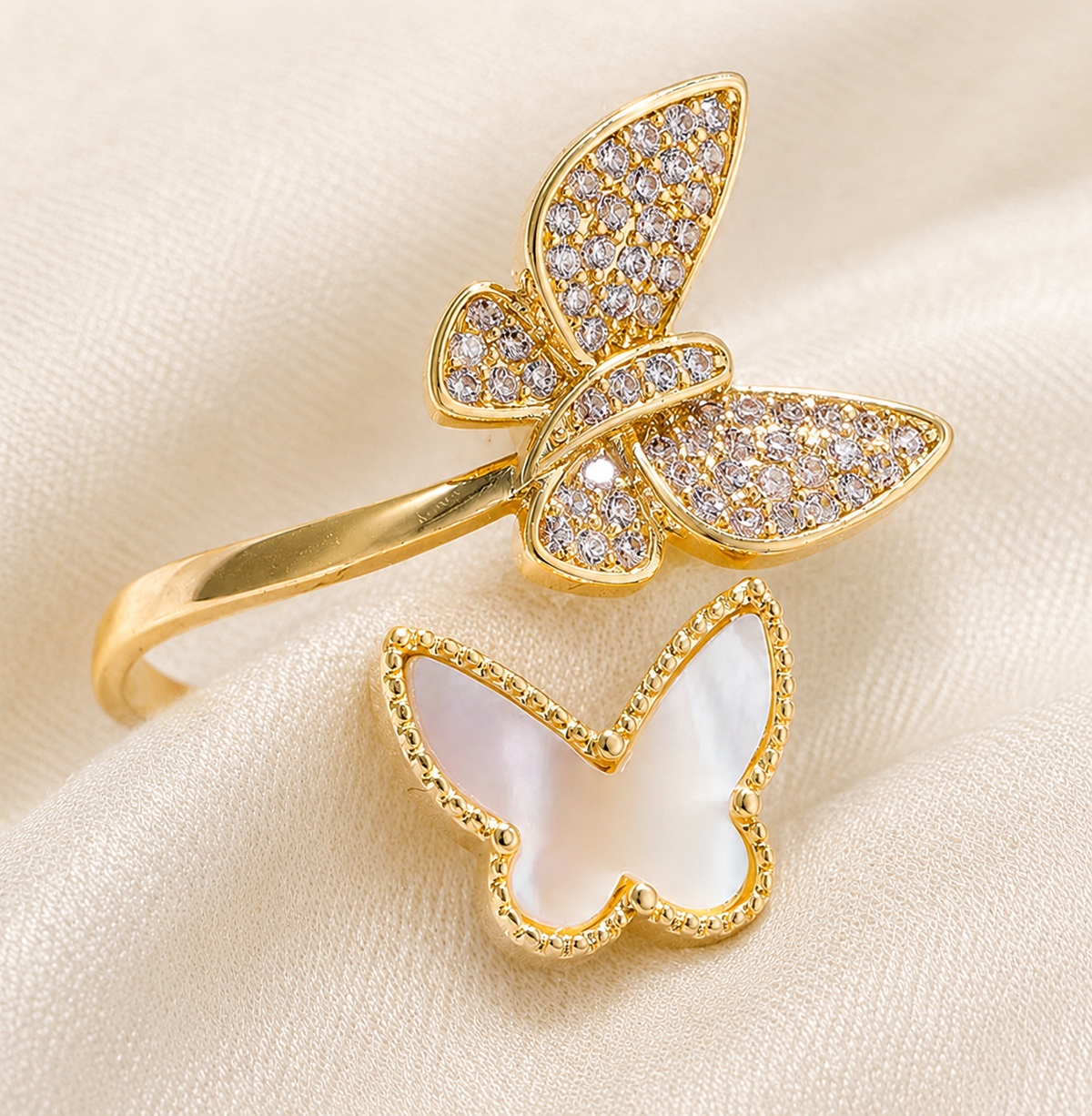 Butterfly Sparkle Ring