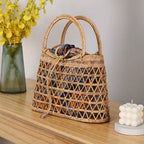Ata Grass Tote - Bali Craft - Golden Finish